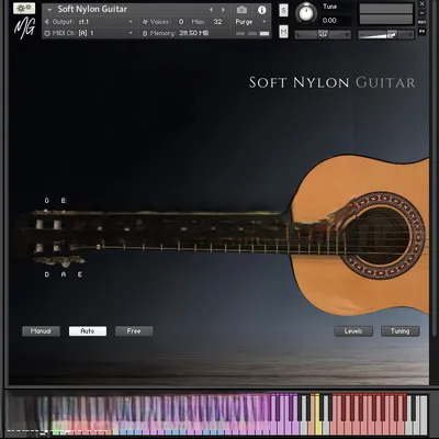 尼龙弦吉他 – MG Soft Nylon Guitar KONTAKT