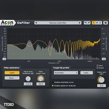 [自动均衡恢复插件]Acon Digital DeFilter v1.1.4 [WiN, MacOSX]（23Mb）