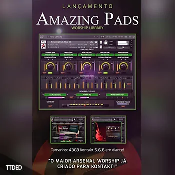[PAD多乐器综合铺底音源]Sample Line Amazing Pads [KONTAKT]（34.99Gb）