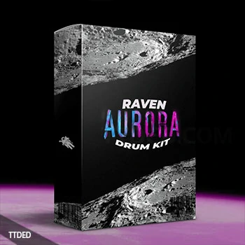 [嘻哈陷阱鼓组采样]RAVEN Aurora Drum Kit [WAV]（46Mb）