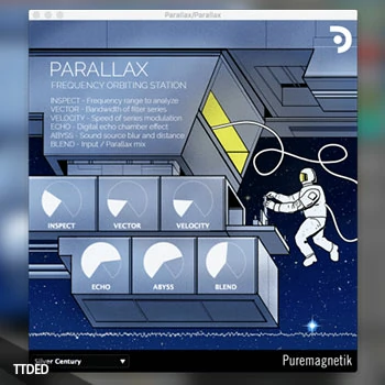 [声码器回声混响矩阵结合效果器插件]Puremagnetik Parallax RETAiL [WiN, MacOSX]（33Mb）
