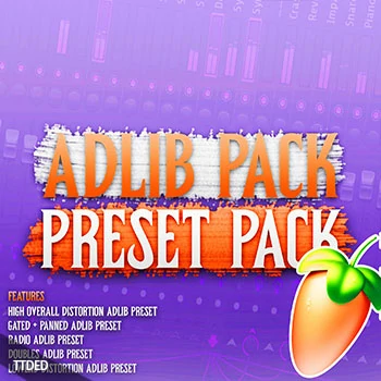 [FL人声预置嘻哈陷阱]Lil Gunnr The ADLIB Preset Pack（11Kb）