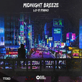 [嘻哈低保真钢琴人声采样]Black Octopus Sound Midnight Breeze Lo-Fi Piano [WAV]（1.03Gb）