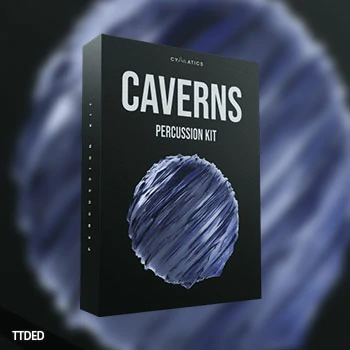 [Electronic电子打击乐采样]Cymatics Caverns Percussion Kit [WAV]（7Mb）