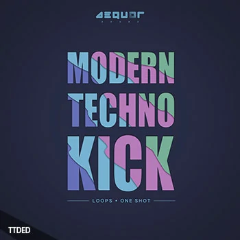 [科技浩室底鼓采样]Aequor Sound Modern Techno Kick [WAV]（10Mb）