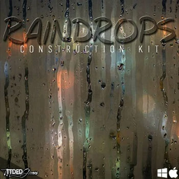 [HipHop-Trap-RnB素材]The Drum Bank Raindrops [WAV, MiDi]（123Mb）