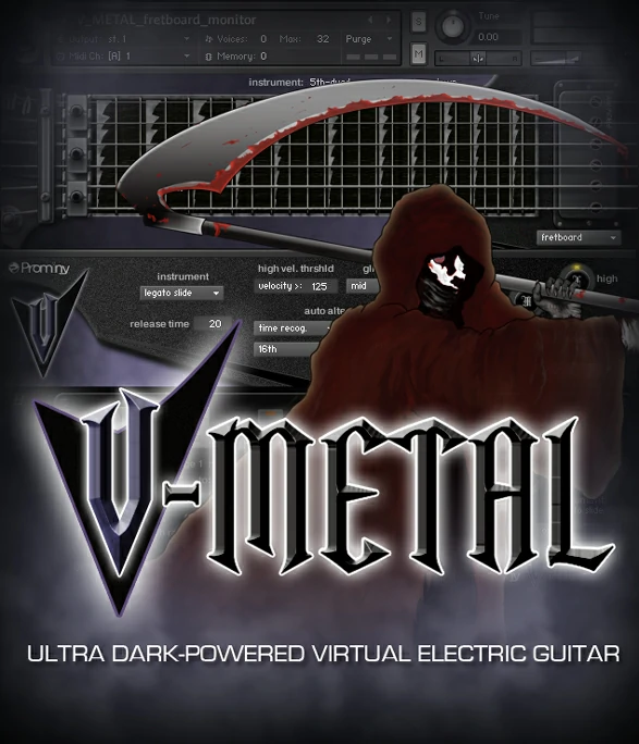 Prominy V Metal KONTAKT死神电吉他