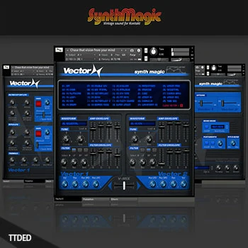 [80年代电子合成器音源]Synth Magic Vector X Vol.1-4 [KONTAKT]（6.26Gb）