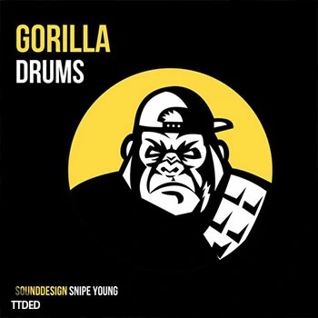 [嘻哈陷阱鼓组LOOP采样]Snipe Young Gorilla Drums [WAV]（74Mb）