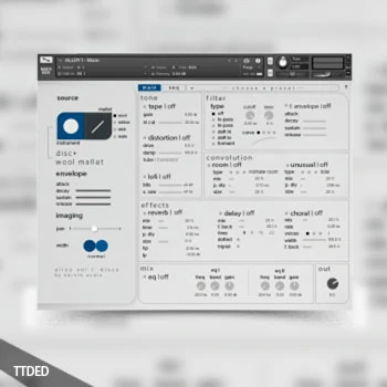 [温暖光盘敲击采样音源]Naroth Audio Alloy Vol I Discs [KONTAKT]（1.85Gb）