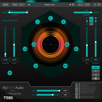 [沉浸式卷积混响插件]NUGEN Audio Paragon 1.1.1.2 [WiN]（172Mb）