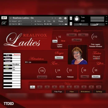 [古典女高音音源]RealiTone Realivox Teresa [KONTAKT]（1.21Gb）