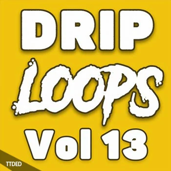 [嘻哈陷阱采样]DiyMusicBiz Drip Loops Vol.13 [WAV]（28Mb）