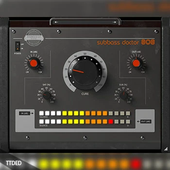 [嘻哈电子乐低频处理插件]Soundevice Digital SubBass Doctor 808 v2.1 [WiN]（12Mb）