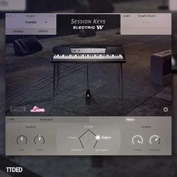 [电钢琴音源]e-instruments Session Keys Electric W [KONTAKT]（4.11Gb）