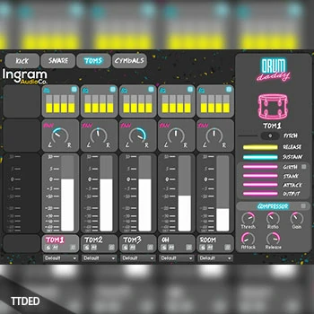 [鼓组音源]Ingram Audio Drum Daddy [KONTAKT]（1.16Gb）