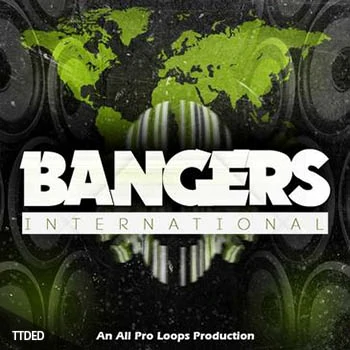 [Rap-HipHop素材]All Pro Loops Bangers International [WAV, MiDi]（67Mb）