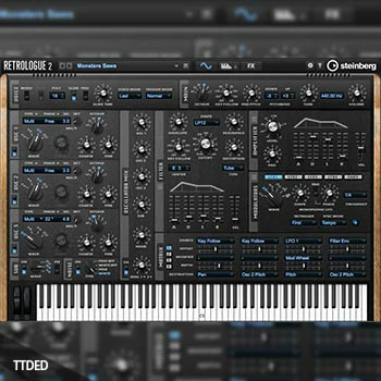 [经典模拟合成器]Steinberg Retrologue 2 v2.2.20 [WiN]（200Mb）
