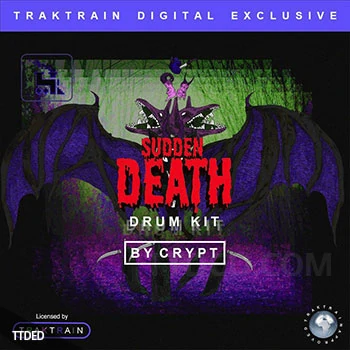 [嘻哈陷阱Grime鼓组采样]Cryptic x Traktrain Sudden Death Drum Kit [WAV]（20Mb）