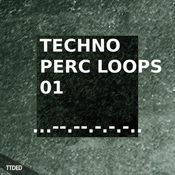 [Techno科技舞曲打击LOOP采样]SQNCD Sounds Techno Perc Loops 01 [WAV]（27Mb）