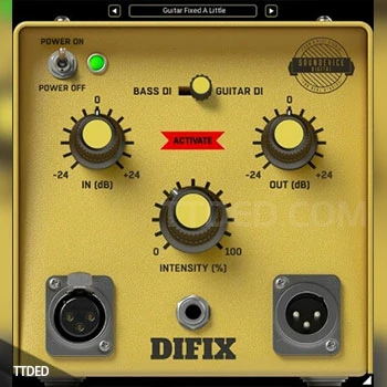 [吉他贝斯输入阻抗修复效果器插件]Soundevice Digital DIFIX v2.0 [WiN]（12Mb）