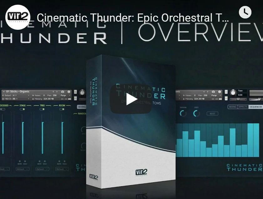 Vir2 Cinemamtic Thunder: Epic Orchestral Toms v1.5 KONTAKT