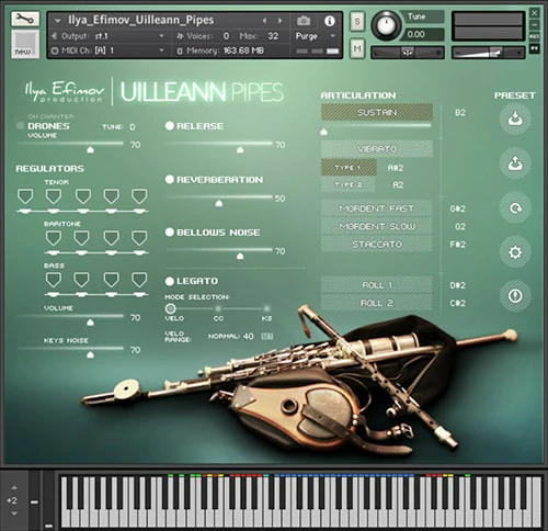 Ilya Efimov Production Uilleann Pipes KONTAKT