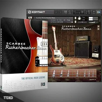 [贝斯音源]Native Instruments Scarbee Rickenbacker Bass v1.2.0 [KONTAKT]（6.77Gb）