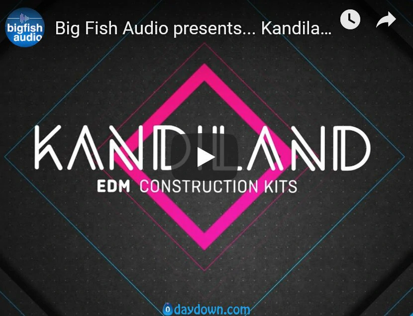 Big Fish Audio Kandiland: EDM Construction Kits KONTAKT