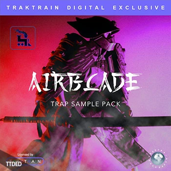 [Trap陷阱采样]TrakTrain Airblade Trap Sample Pack [WAV]（276Mb）