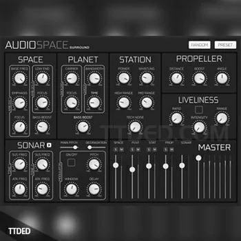 [模拟空间氛围合成器]LeSound AudioSpace v1.5.5 [WiN]（7Mb）