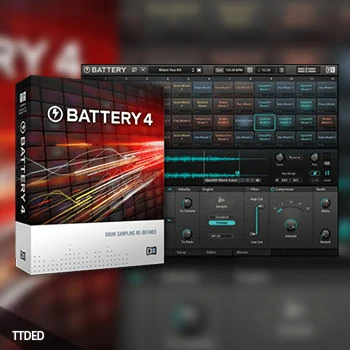 [电池鼓音源插件]Native Instruments Battery v4.2.0 CE [WiN]（119Mb）