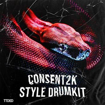 [嘻哈陷阱鼓采样包FL混音预置]Consent2k Style (Drumkit) [WAV]（23Mb）