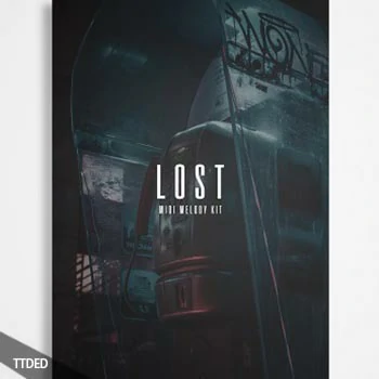 [MiDi素材氛围嘻哈旋律]The Kit Plug Lost (MIDI Melody Kit)（10Mb）