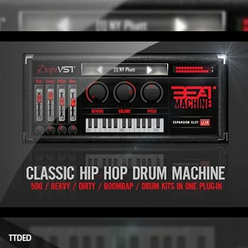 [嘻哈节奏鼓机音源插件]DopeVST BeatMachine v1.0 [WiN, MacOSX]（894Mb）