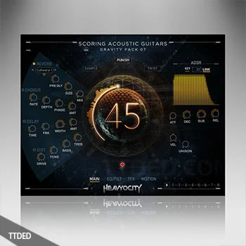 [原声吉他音源]Heavyocity Scoring Acoustic Guitars [KONTAKT]（1.93Gb）