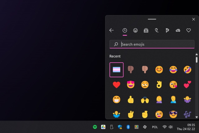 微软将为Windows 11带来新Emoji面板、语音打字及其他快捷方式