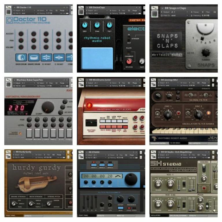 Rhythmic Robot Audio 系列 [KONTAKT]