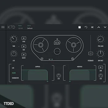 [磁带延迟效果插件]Imaginando K7D v1.0.2 [WiN]（21Mb）