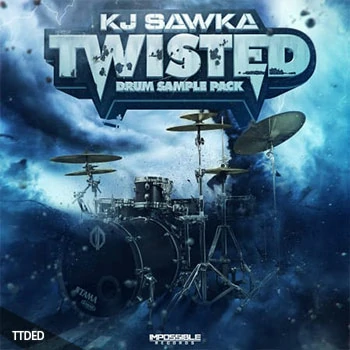 [DnB毛刺鼓组采样]Impossible Records KJ SAWKA Twisted Drum Sample Pack [WAV]（79Mb）