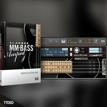 [70年代迪斯科放克贝斯音源]Native Instruments Scarbee MM-Bass Amped v1.1.0 [KONTAKT]（11.84Gb）