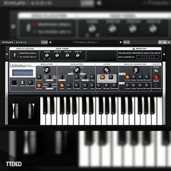 [模拟仿真合成器]Xhun Audio LittleOne v3.1.0 [WiN, MacOSX]（11Mb）