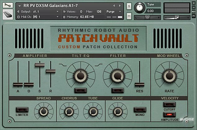 Rhythmic Robot Audio – PatchVault DX5 Custom Set 1 KONTAKT