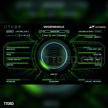 [多效果塑性效果器插件]Zynaptiq WORMHOLE v1.1.2 [WiN]（21Mb）