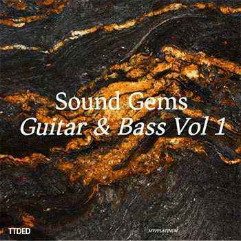 [嘻哈流行放克吉他贝斯采样]MVP Platinum Sound Gems Guitar and Bass Vol.1 [WAV]（61Mb）