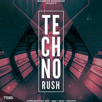 [高科技舞曲素材Sylenth1预置Spire预置]Mainroom Warehouse Techno Rush [多格式]（1.52Gb）