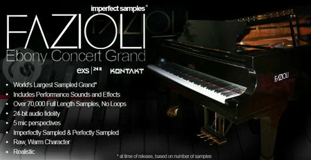 Imperfect Samples Fazioli Ebony Concert Grand Complete Edition EXS24 KONTAKT (Repost)
