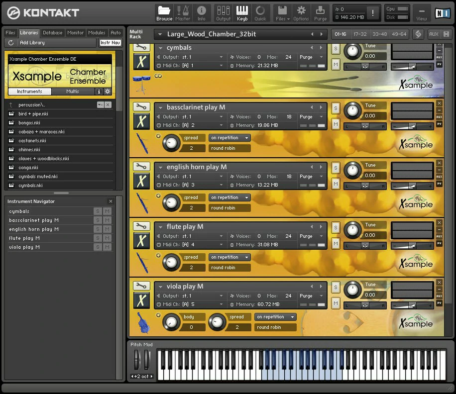Best Service Xsample Chamber Ensemble KONTAKT
