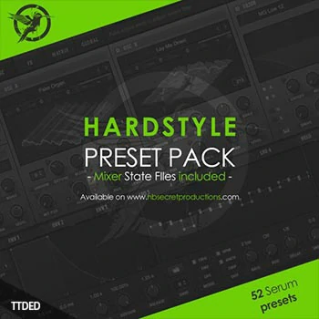 [MiDi素材Serum预置硬核舞曲]HB Secret Productions Hardstyle（4Mb）