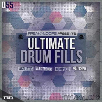 [电子毛刺鼓组Fills采样]Freaky Loops Ultimate Drum Fills [WAV]（64Mb）